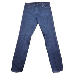 Wrangler Cowboy Cut Original Fit Jeans 13MWZXS Big & Tall Blue Mens 42x40
